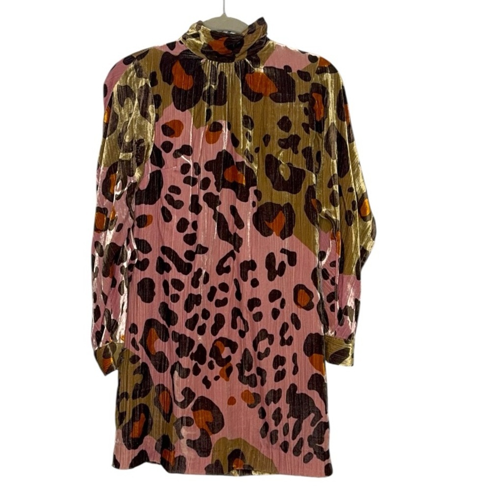 NWOT Anthropologie Maeve Eleanor Velvet Tunic Dress sz. 6 - Picture 4 of 10